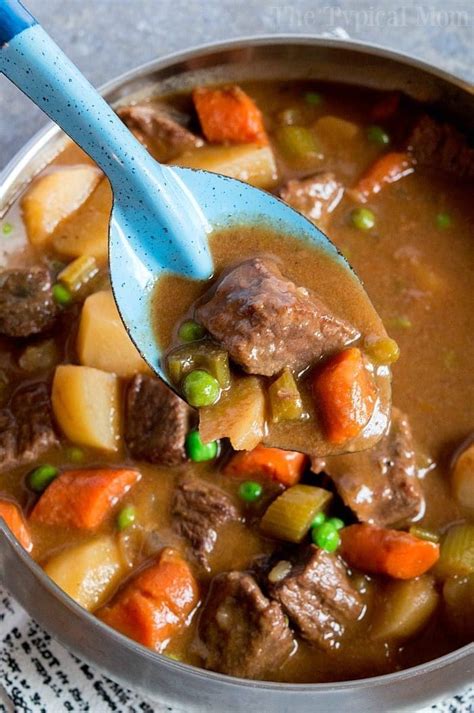 Easy Slow Cooker Beef Stew Recipe You Can Make In Your Crockpot Or