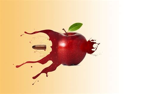 Bullet Through An Apple