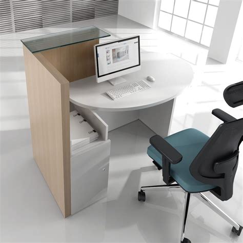 Ovo Reception Desk Small Reception Desk Reception Desk Design