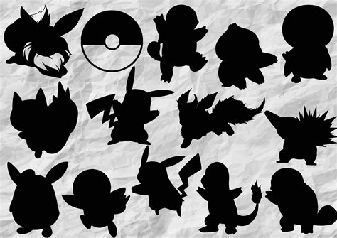 Layered Pokemon Svg Printable Layered Svg Cut File