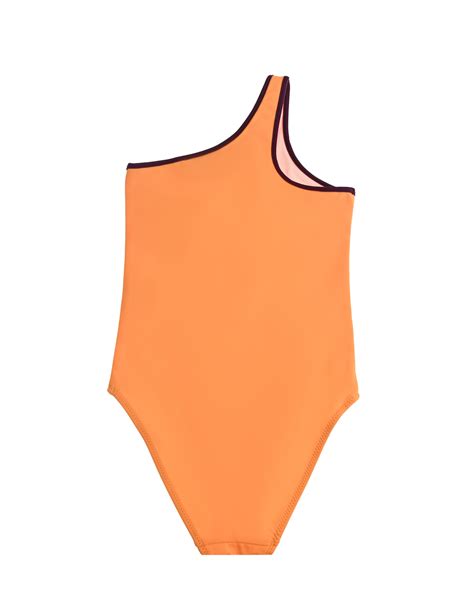 Оранжевый купальник на одно плечо Les Coyotes De Paris купить за в