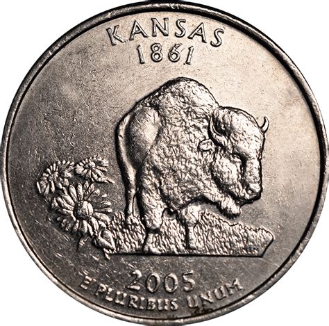 2005 P Kansas State Quarter Value