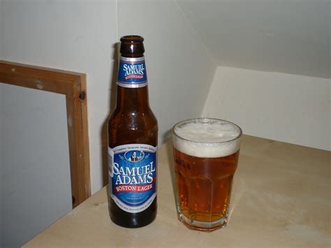 Samuel Adams Boston Lager Beer Bottle Drinks Drinking Beverages