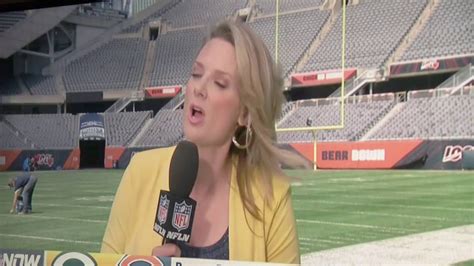 Hair Raising Hot Nfl Network Stacey Dales Youtube
