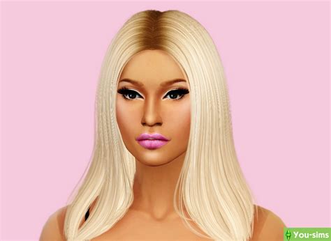Скачать Nicki Minaj от Heartbeat к Sims 4 You Sims