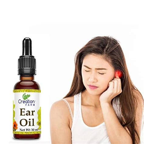 Creation Farm Ear Oil Drops With Mullein Calendula St Johns Wort All