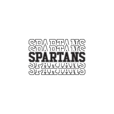 Spartans Svg Spartan Svg Svg Files For Cricut Sports Svg Etsy