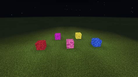 Craftable Glowable Blocks Minecraft Pe Addon