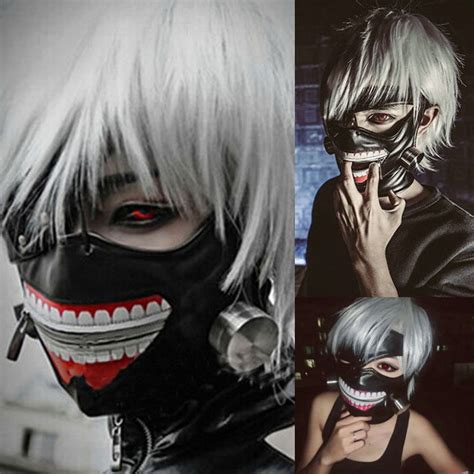 Buy Cool 1pc Tokyo Ghoul Cosplay Kaneki Ken Mask