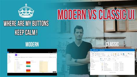 modern and classic sharepoint ui differences and adva