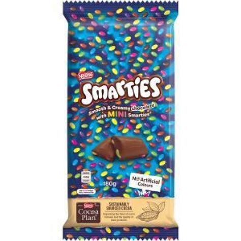 Nestle Smarties Chocolate Block Reviews Black Box