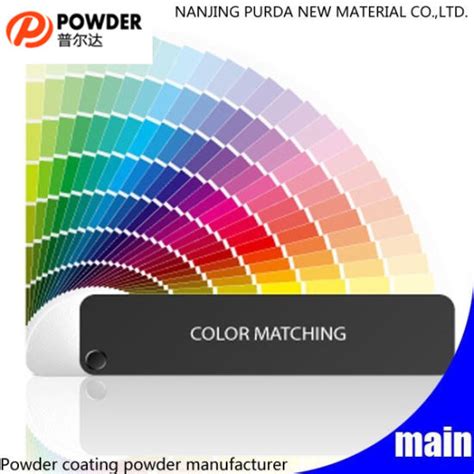Powder Coating Color Chart Standard Ral Colors China Electrostatic