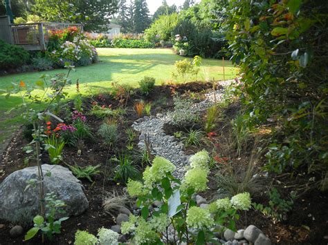 If you have good loamy soil, figure on 35%. WSHG.NET BLOG | Rain Gardens Add Beauty and Function to ...