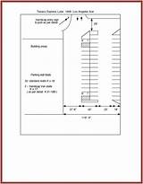 Parking Lot Striping Layout