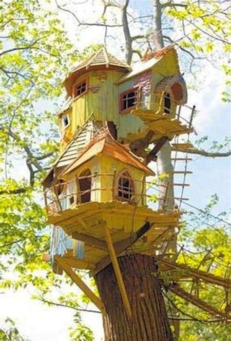 145 Best Images About Tree Top Houses On Pinterest Kid Tree Houses