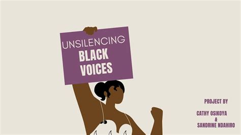 Unsilencing Black Voices Trailer Youtube