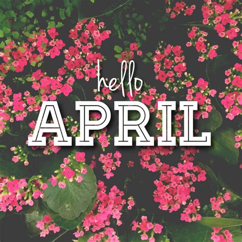 Download Welcome April With Gorgeous Blooms Wallpaper