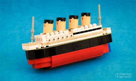Lego Titanic Ship With Mini Ships
