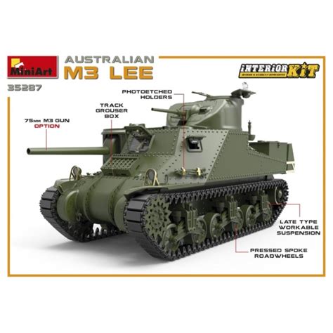 Australian M3 Lee Interior Kit