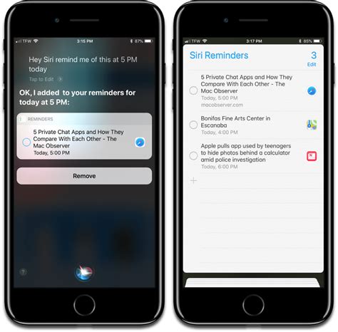 These helpful prescription reminder apps will send you custom alerts for meds, refills, and more. iOS: How to set a Siri Reminder to Remind you of Content ...
