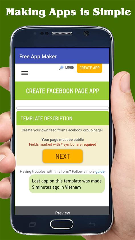 Create react apps with no build configuration. Free App Maker - Create Android App without coding for ...