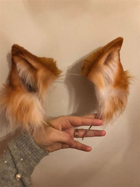 Whimsical Fox Ears Etsy In 2021 Fox Ears Fox Costume Fox Ears And