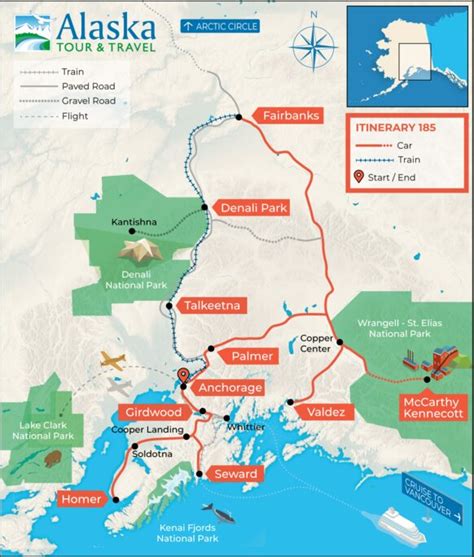 Ultimate Alaska National Parks Vacation Package Tour 185