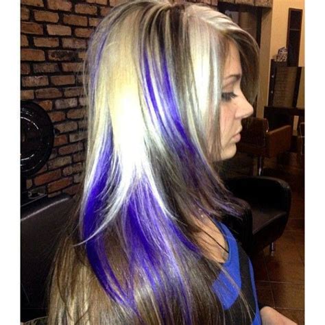 See more ideas about hair, natural hair styles, hair styles. Blue streaks | Hair styles, Hair, Hair color crazy