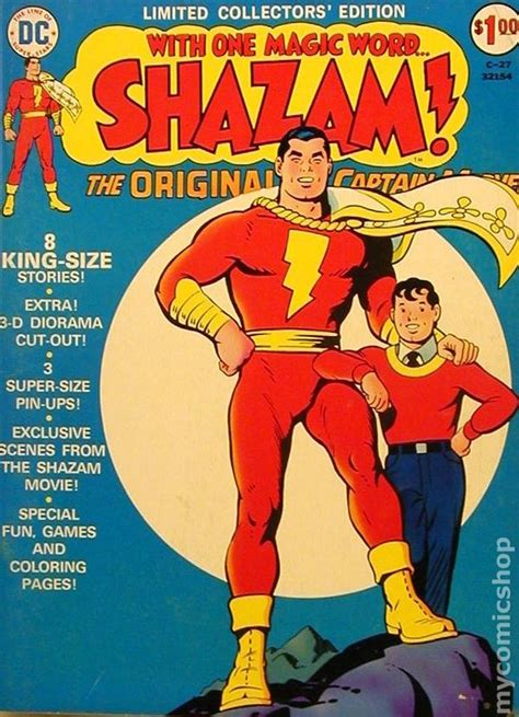 Shazam 1973 Dc Treasury Edition Comic Books