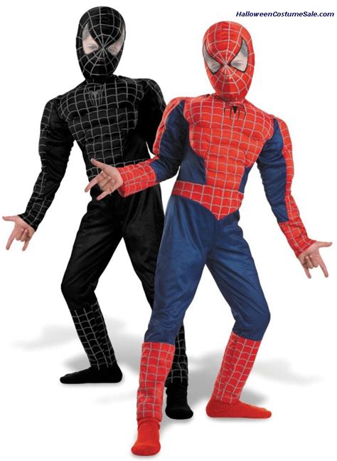 Child Reversible Deluxe Spider Man Costume Ywt3089