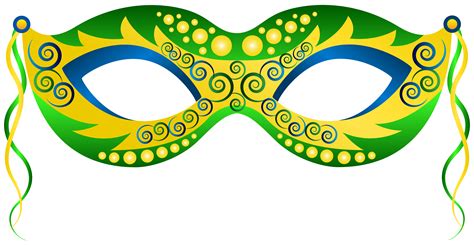 Green Yellow Carnival Mask Png Clip Art Image Gallery Yopriceville