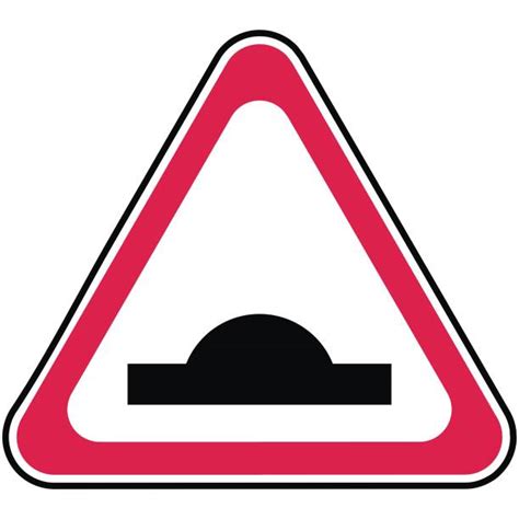Bump Road Sign Clip Art Illustrations Royalty Free Vector Graphics