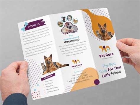 Pet Care Trifold Brochure By Freelancer Manik Welcome To My Design