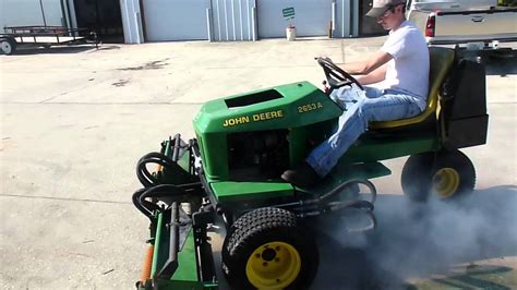 John Deere 2653a Reel Mower W Unknown Hours Parting Out Youtube