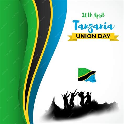 Premium Vector Vector Illustration For Happy Union Day Tanzania