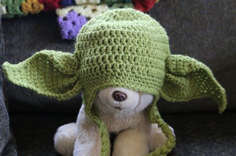 Chemknits Crochet A Yoda Baby Hat I Will