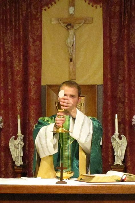 Newly Ordained Priests Offer Their First Convent Masses Sisters Of Mary Mother Of The Church