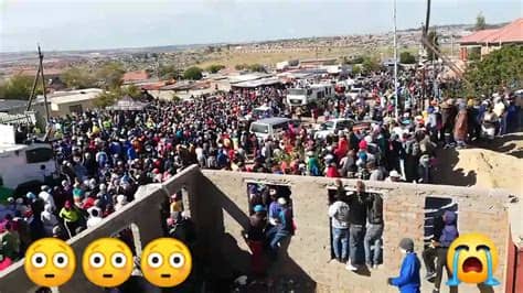 He said south africa is not out. Poverty in South Africa: Food parcel chaos during lockdown.