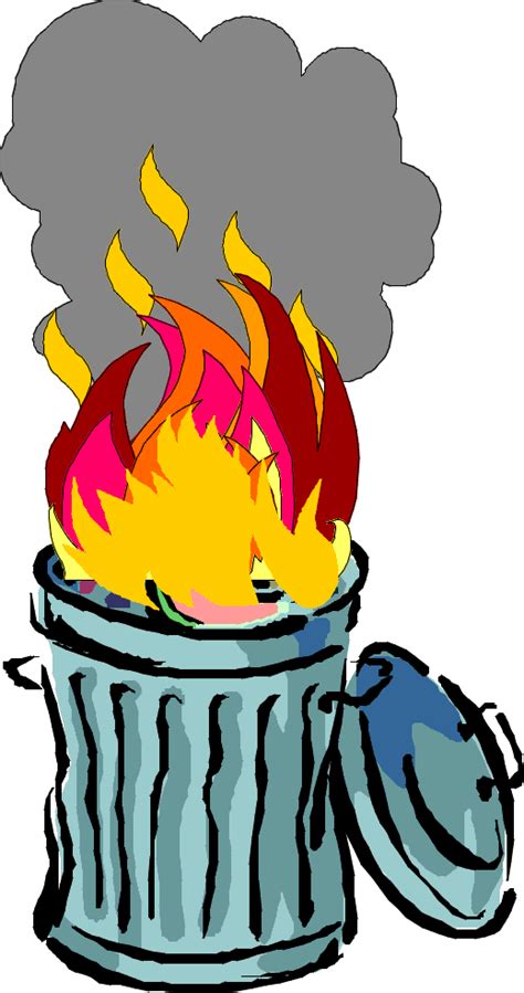Burning Trash Clipart Clip Art Library