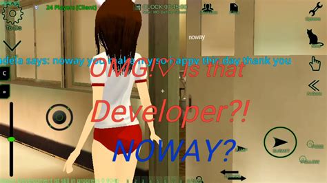 Omg I Met Developer Noway In Game Jp Schoolgirl Supervisor Multiplayer