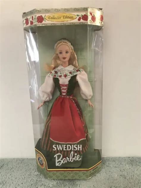 2000 swedish 2nd ed dolls of the world barbie collector edition mint box nrfb 36 99 picclick