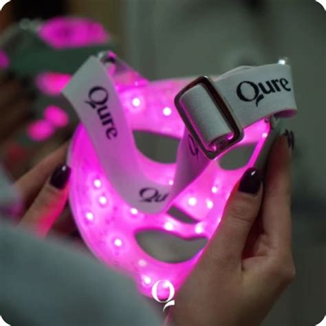 Worlds First Customizable Led Light Therapy Mask Qure Skincare