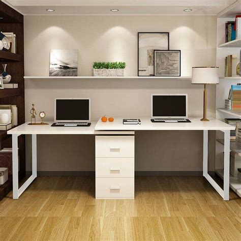 30 Inspiring Double Desk Home Office Design Ideas Magzhouse