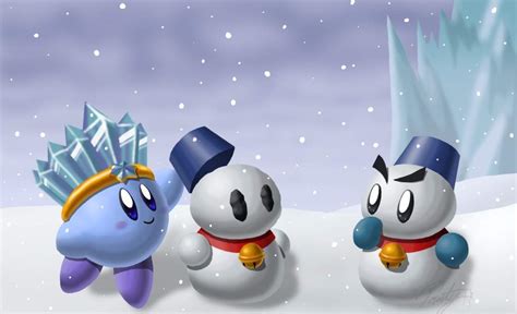 Ice Kirby Wiki Video Games Amino