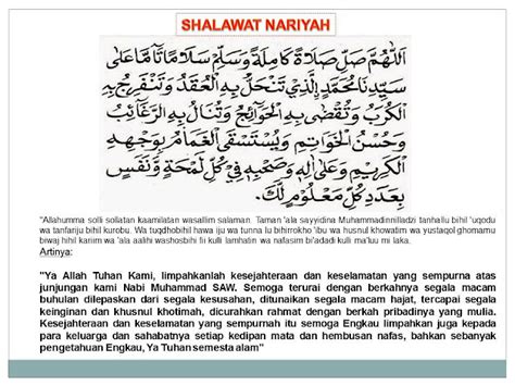 Shalawat Nariyah Blog Surah Al Quran