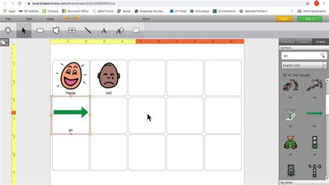 Boardmaker How To Make Pecs Symbols Youtube