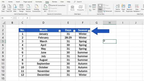 How To Create Filter In Excel