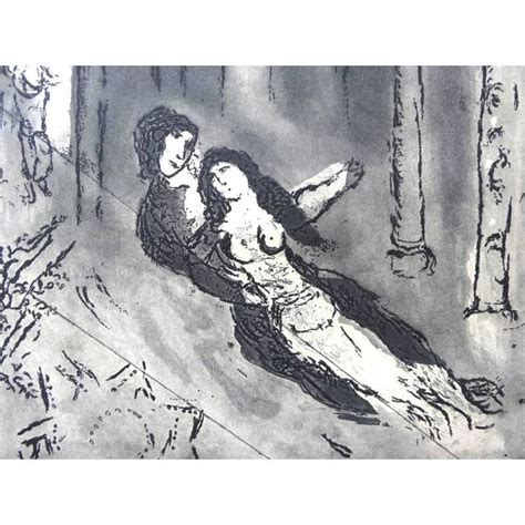 Marc Chagall Marc Chagall Wedding Original Etching Print At 1stdibs