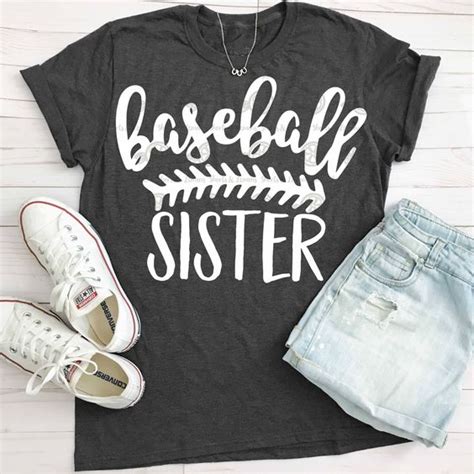 Baseball Sister T Shirt Vl01