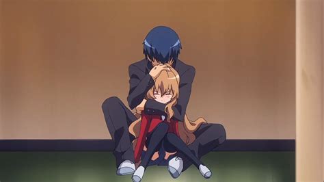 Ryuuji And Taiga Toradora Anime Hug Anime Motivational Posters